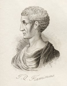 Titus Quinctius Flamininus、「クラブの歴史辞典」より1825年発行 作： English School