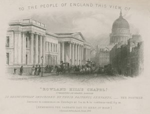 イギリスの人々にとって、ローランドヒルズチャペルのこの眺め 作： English School