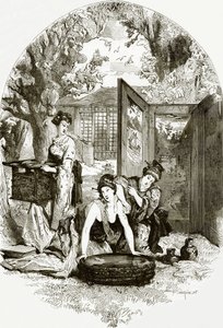 日本人女性のトイレ 作： English School
