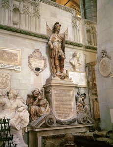 ジョージオホレスの墓、ウェストミンスター寺院 作： English School