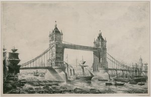 タワーブリッジ、ロンドン 作： English School