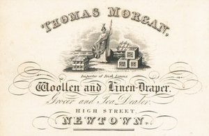 トレードカード、トーマス・モーガン 作： English School
