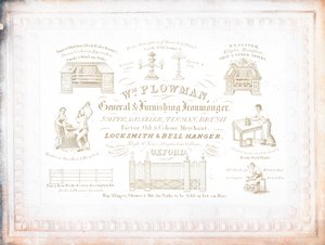 トレードカード、ウィリアム・プラウマン 作： English School