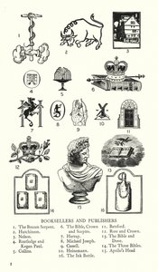トレードサイン。書店・出版社（リソグラフ 作： English School