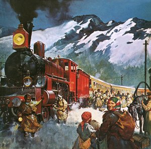 シベリア横断鉄道 作： English School