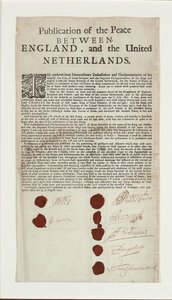 ブレダの和約、1667年 作： English School