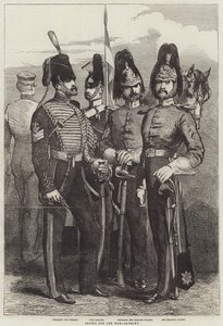 戦争のための軍隊、騎兵（彫刻 作： English School