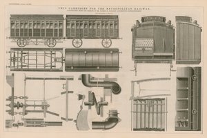 メトロポリタン鉄道用のツインキャリッジ 作： English School