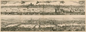 ロンドンの2つのビュー：1616と1890