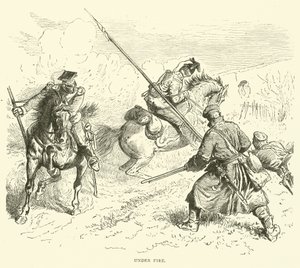 火の下、1870年9月 作： English School