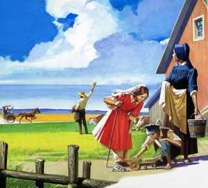 正体不明の若い発明家 作： English School