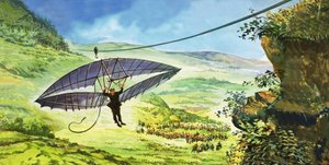 正体不明の早い飛行の試み 作： English School