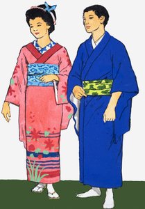 日本人男性と女性の正体不明の画像 作： English School