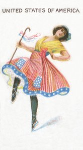 アメリカ合衆国、シガレットカード、1915 作： English School