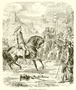 シーザー前のVercingetorix 作： English School