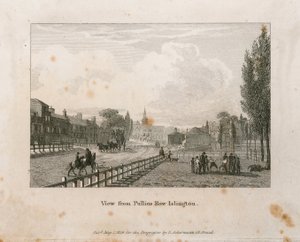 Pullins Row、Islingtonからの眺め