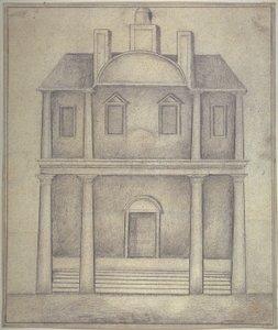 ブラックフライアーズ劇場の眺め。 c.1650 作： English School