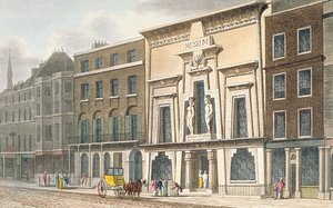ブロックス博物館の眺め、ピカデリー、1815 作： English School