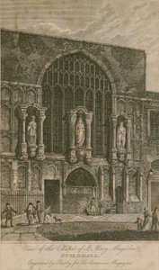 セントメアリーマグデレン、ギルドホール、ロンドンのチャペルのビュー 作： English School