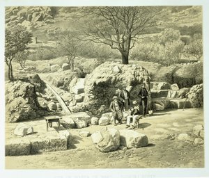 チャールズトーマスニュートン（1816-94）によるヘリカルナッソス、クニドゥス、および枝科での病の歴史からの火星の神殿の眺め（1862年発行） 作： English School