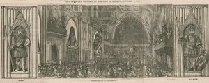 1837年11月9日、ビクトリア女王のロンドン市訪問 作： English School