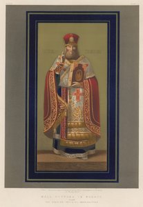 ロシア帝国製造所のモザイクの壁の写真 作： English School