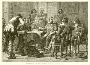 ウォーレンスタインとティリーが評議会を開催（1626） 作： English School