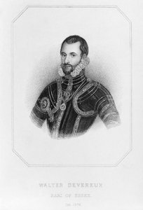 ウォルターデブルー（1541-76）エセックス伯、ヘレフォード子爵 作： English School