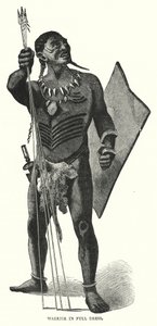 正装した戦士（彫刻 作： English School