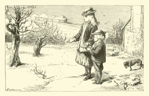 雪が地面にあるとき 作： English School