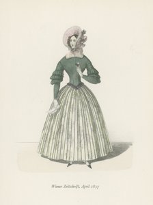 1837年4月のウィーンの雑誌 作： English School