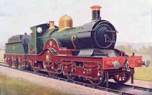 グレートウエスタン鉄道のウィルキンソン、G。ギバードジャクソンによる機関車の本のイラスト、1924年発行
