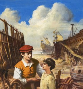 ウィル・アダムス、イギリスのマルコポーロ 作： English School