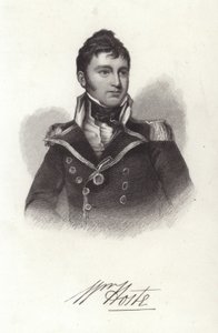 ウィリアムホステ、イギリス海軍将校 作： English School