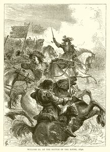 ボインの戦いでのウィリアム3世、1690年