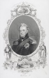 ウィリアム4世（1765年〜1837年）、英国国王、アイルランド、ハノーバー 作： English School
