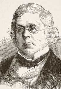 ウィリアム・ヒックマン・スミス・オーブリー（1858-1916）による「イギリスの国民および国内史」のウィリアム・メイクピース・サッカレーがロンドンで出版した、1890年頃 作： English School