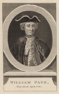 ウィリアムペイジ、1758年4月に執行 作： English School