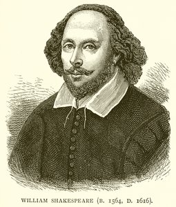 ウィリアム・シェイクスピア（B. 1564、D。1616） 作： English School