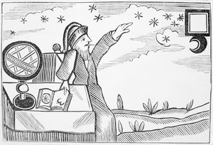 ウィザード月と星のコンサルティング、esotericaのchapbooksのコレクションからのイラスト 作： English School