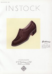 レディース靴の広告、1930年代