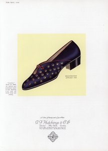 レディース靴の広告、1930年代