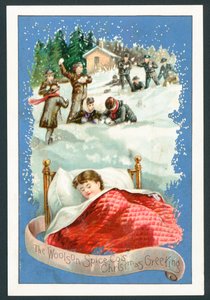 ウールソンスパイスカンパニーのクリスマスカード 作： English School