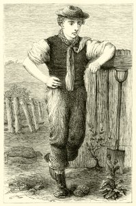 若い庭師（彫刻 作： English School