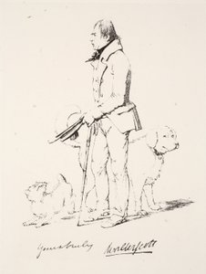 Yours Truly, Walter Scott （ペンとインク 作： English School