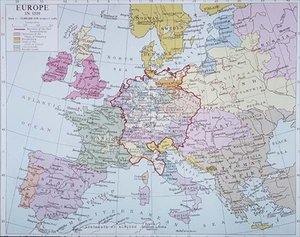 1519年のヨーロッパ、現代のアトラス、パブから。 George Philip＆Son、Ltd 作： English School English School