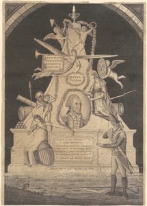 ジョージ・ワシントンの記念碑 作： Enoch G. Gridley, after John Coles, Jr.