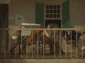トゥルーアメリカン1874。 作： Enoch Wood Perry