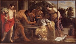 仕事と恒常性、1640年。 作： Erasmus Quellinus the Younger