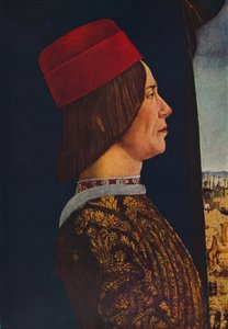 「ジョン2世ベンティヴォーリオ」、1474-1477 作： Ercole de